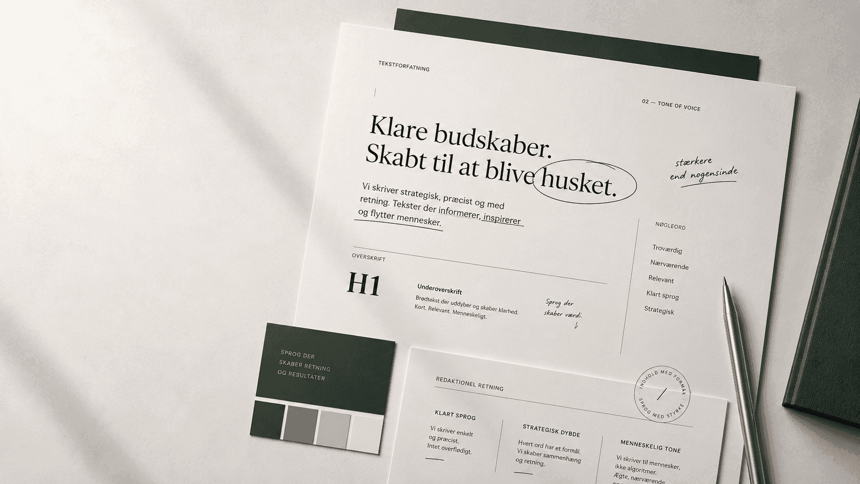 Tekstforfatning og brandstemme